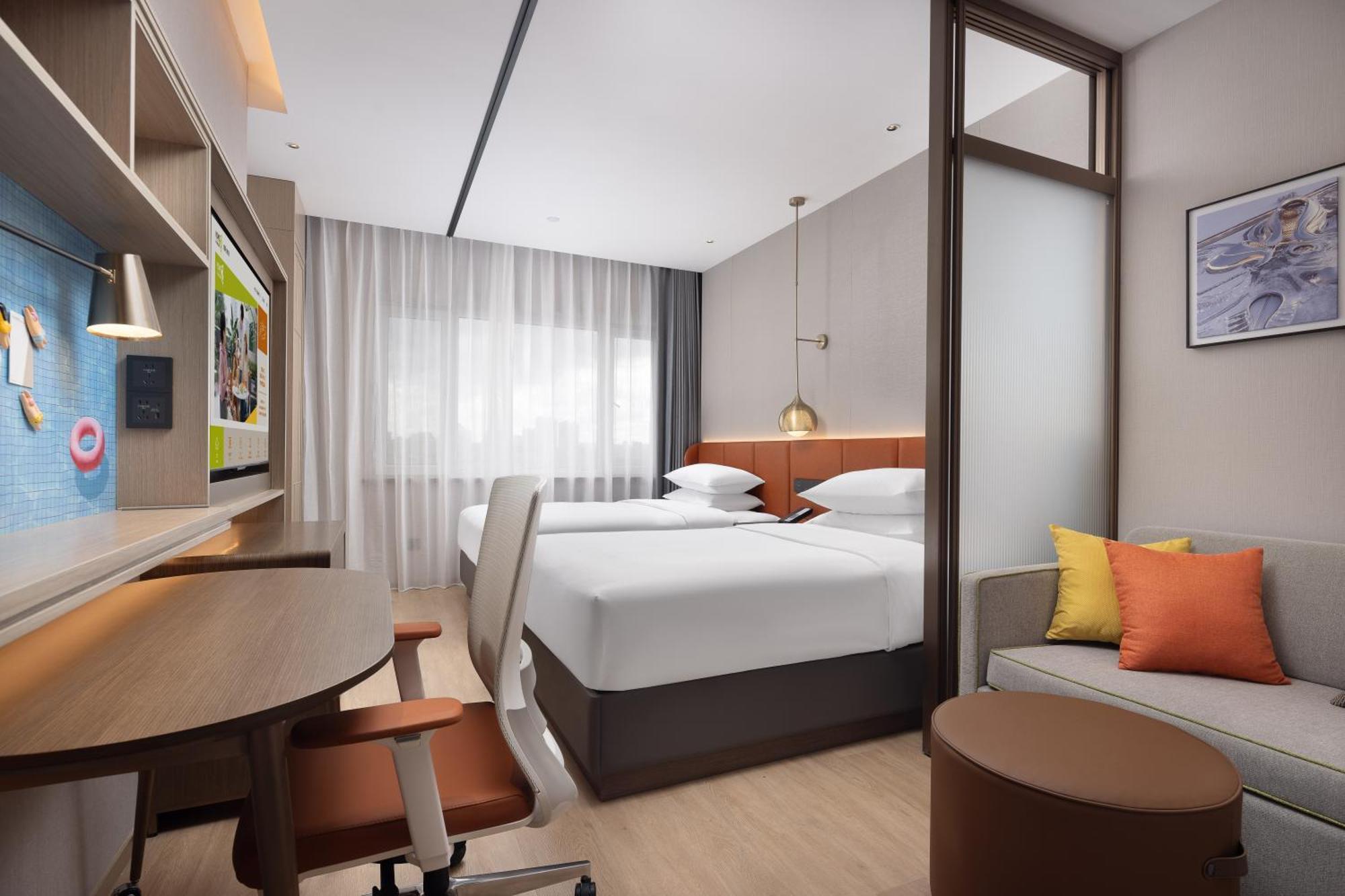 Home2 Suite By Hilton Harbin Central Street Экстерьер фото